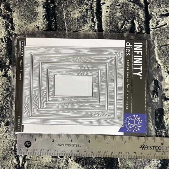 Hero Arts WOOD FRAME INFINITY NESTING DIES Set DI643 - Picture 2 of 9